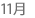 １１月