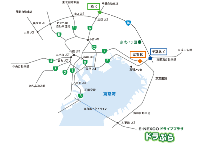 お車でのアクセス