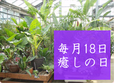 いやしの日　毎月18日