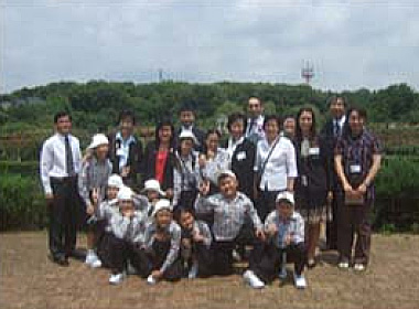 2010年7月1日 こども親善大使来園風景