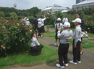 2010年7月1日 こども親善大使来園風景