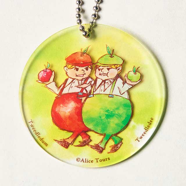 アクリルキーホルダー｜歩くディーとダム