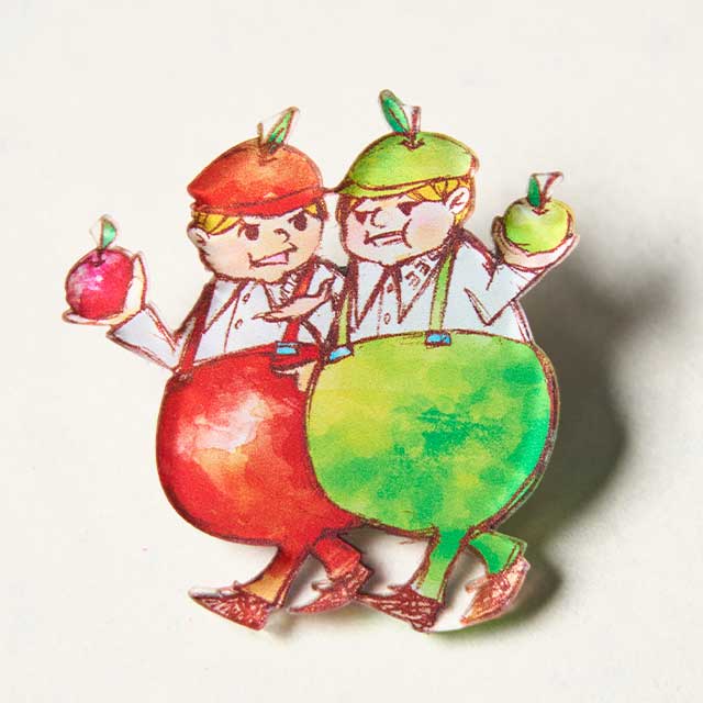 アクリルキーホルダー｜歩くディーとダム