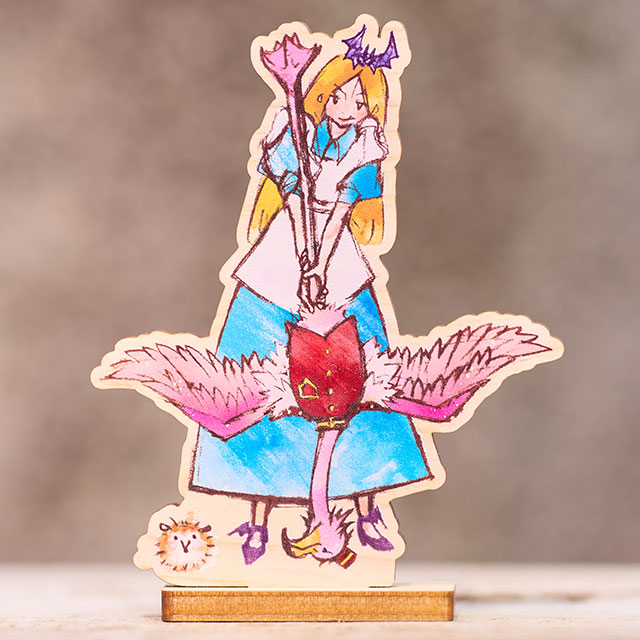 モクリルスタンド｜アリス（クロッケー）