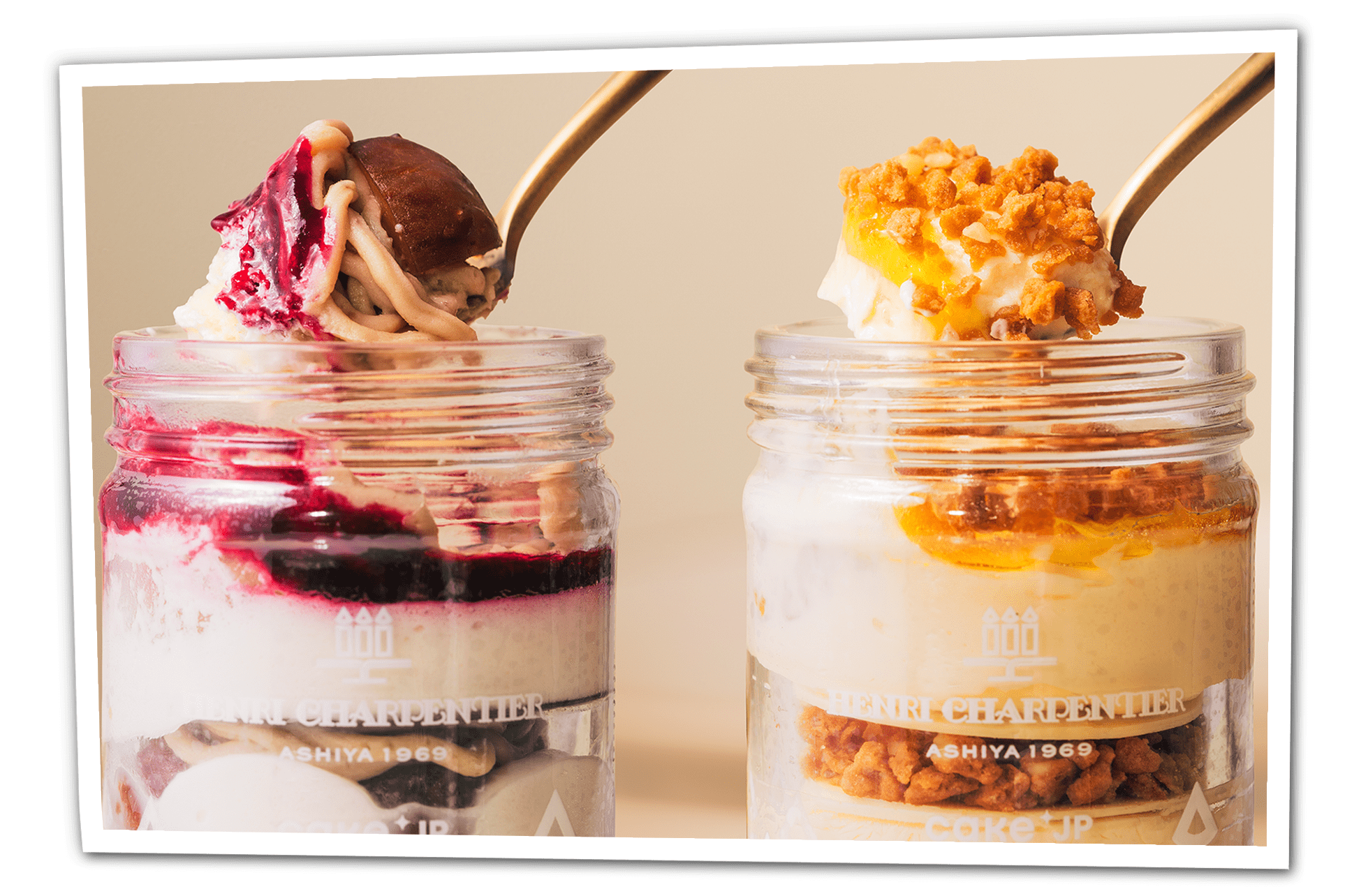 アンリシャルパンティエとコラボしたスイーツ