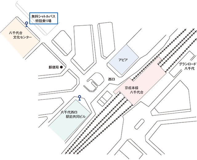 京成八千代台駅⇔京成バラ園 無料シャトルバスのご案内 京成八千代台駅⇔京成バラ園 無料シャトルバスのご案内