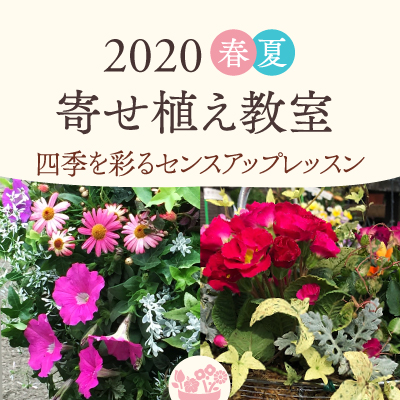 2020春夏 寄せ植え教室