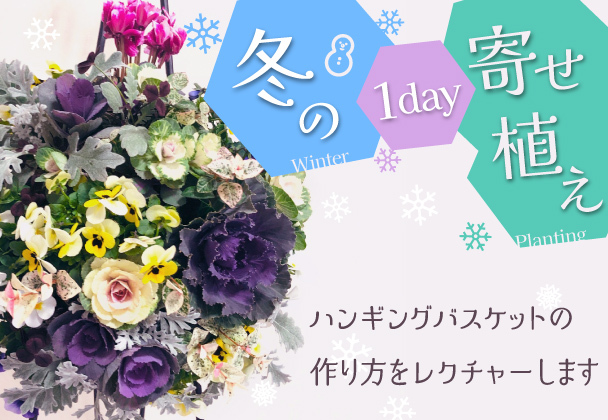 冬の寄せ植え1Dayセミナー